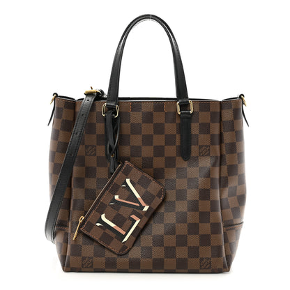 Louis Vuitton Damier Ebene Belmont PM Black 1 of 10