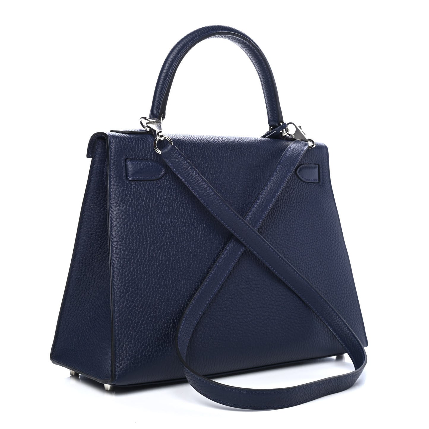 Togo Kellygraphie Lettre R Kelly Sellier 28 Bleu Nuit Bleu Brighton Terre Battue