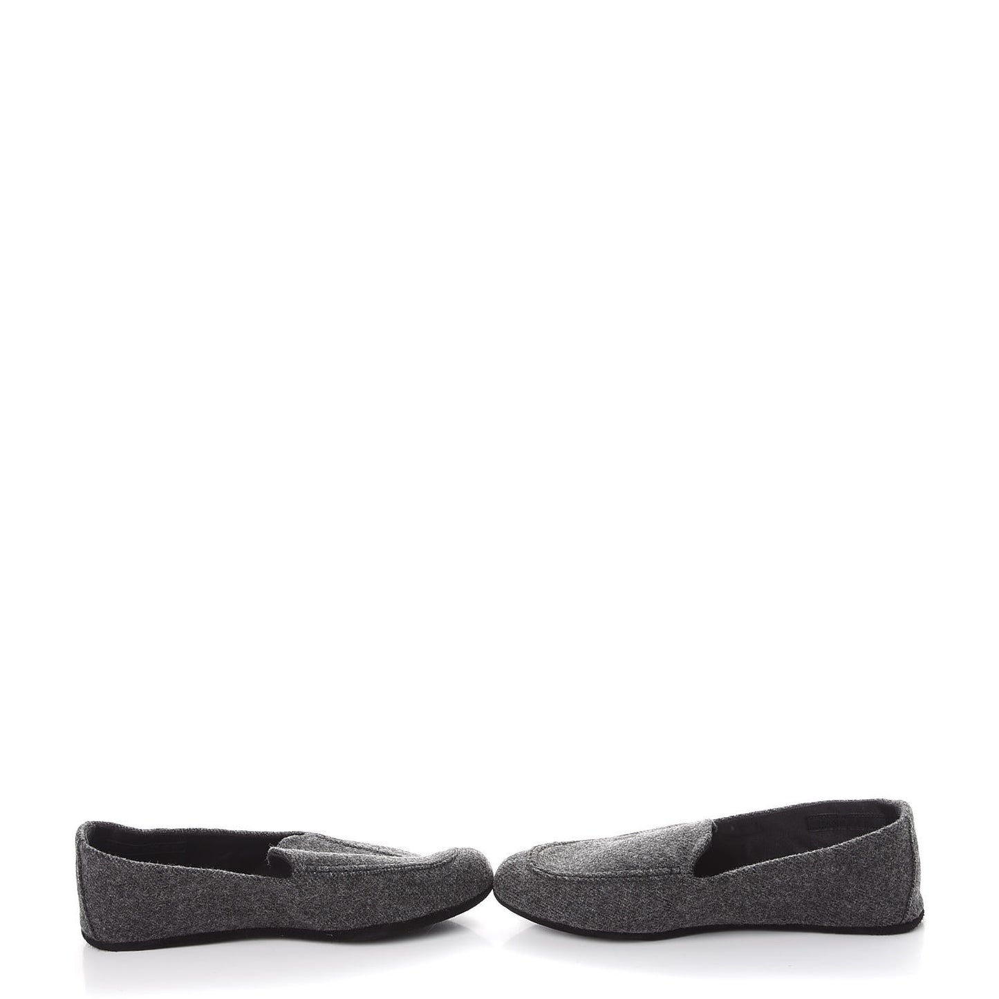 Felt Slippers Loafers 37 Anthracite