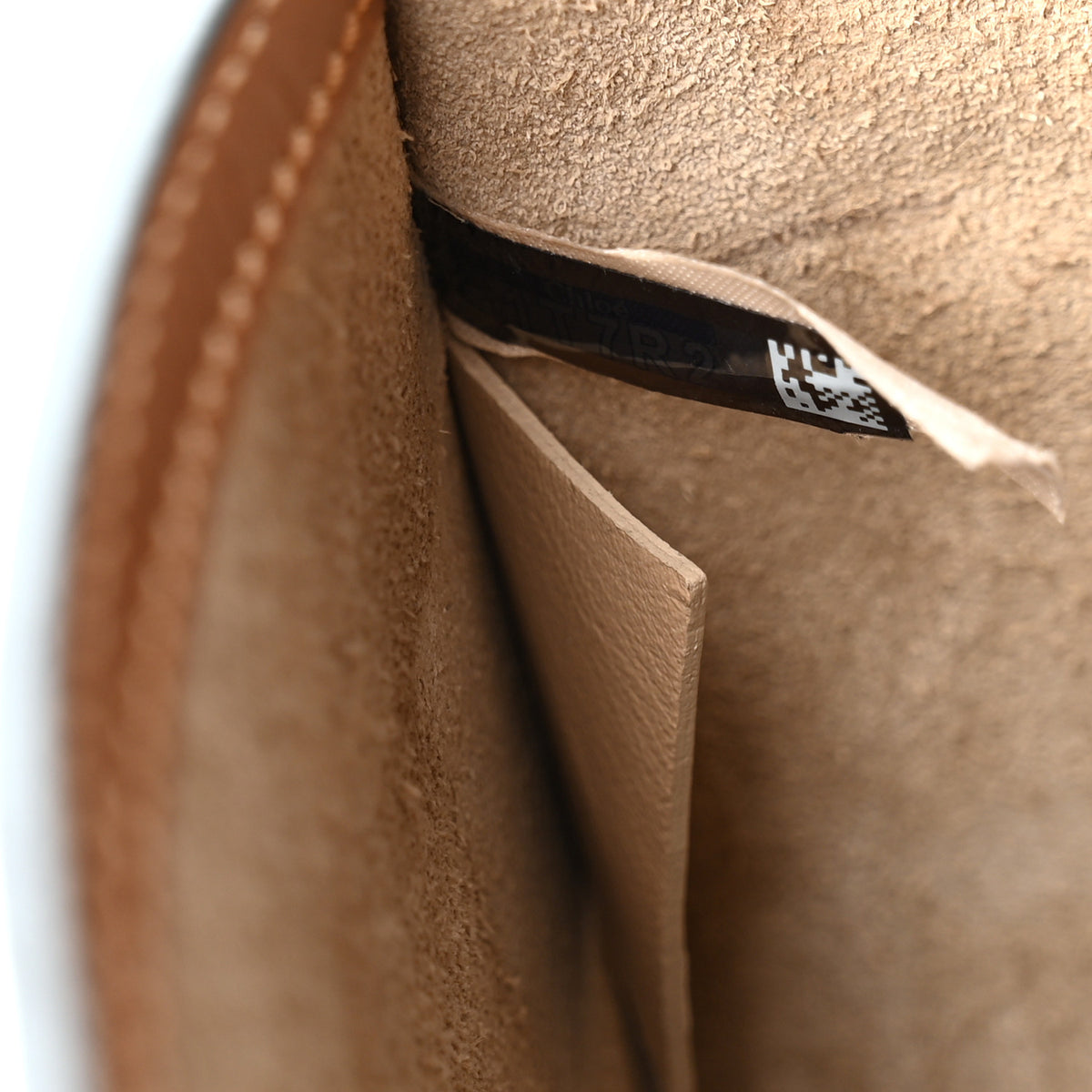 Chloe Calfskin Suede Medium Nile Bracelet Bag Caramel 7 of 10