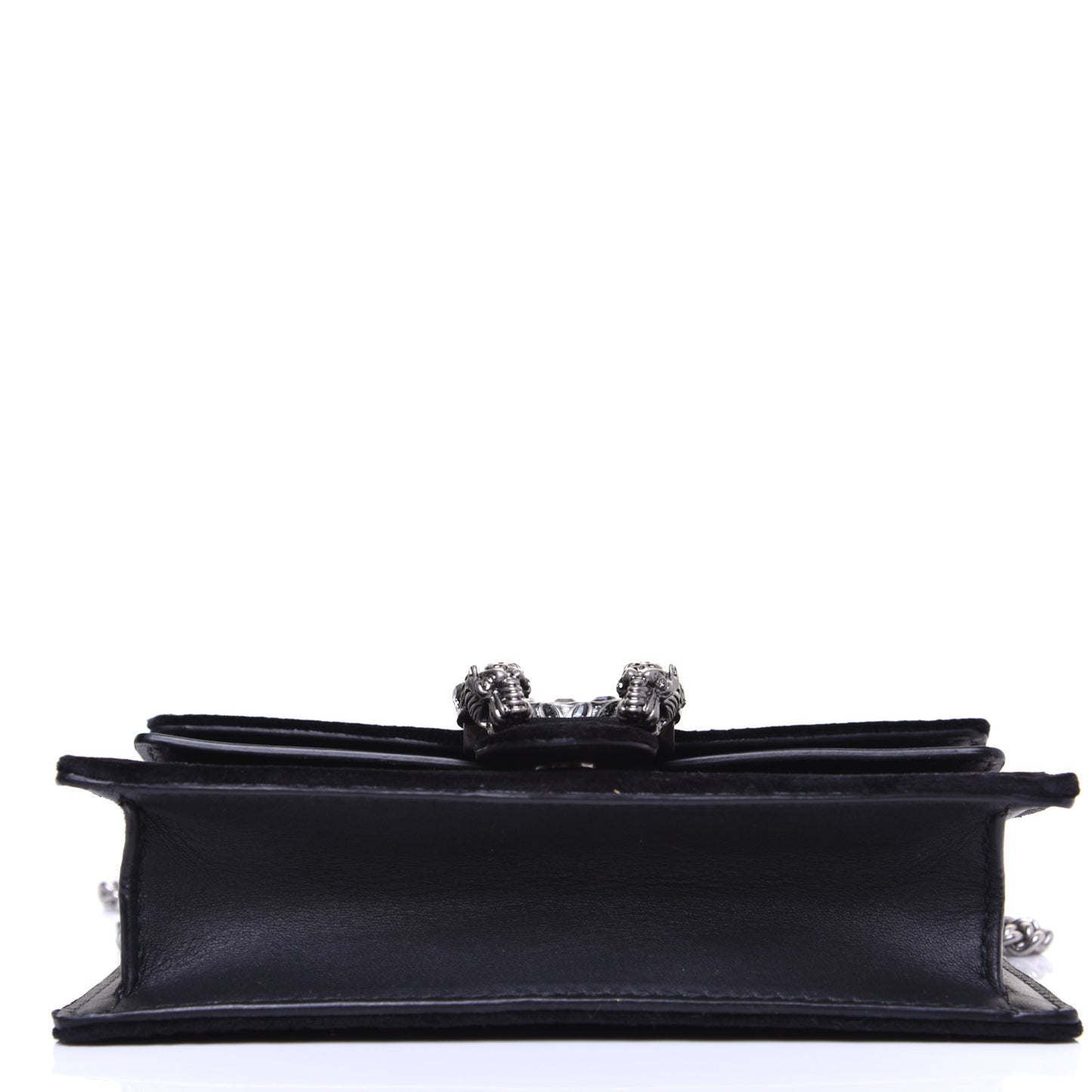 Velvet Super Mini Dionysus Shoulder Bag Black