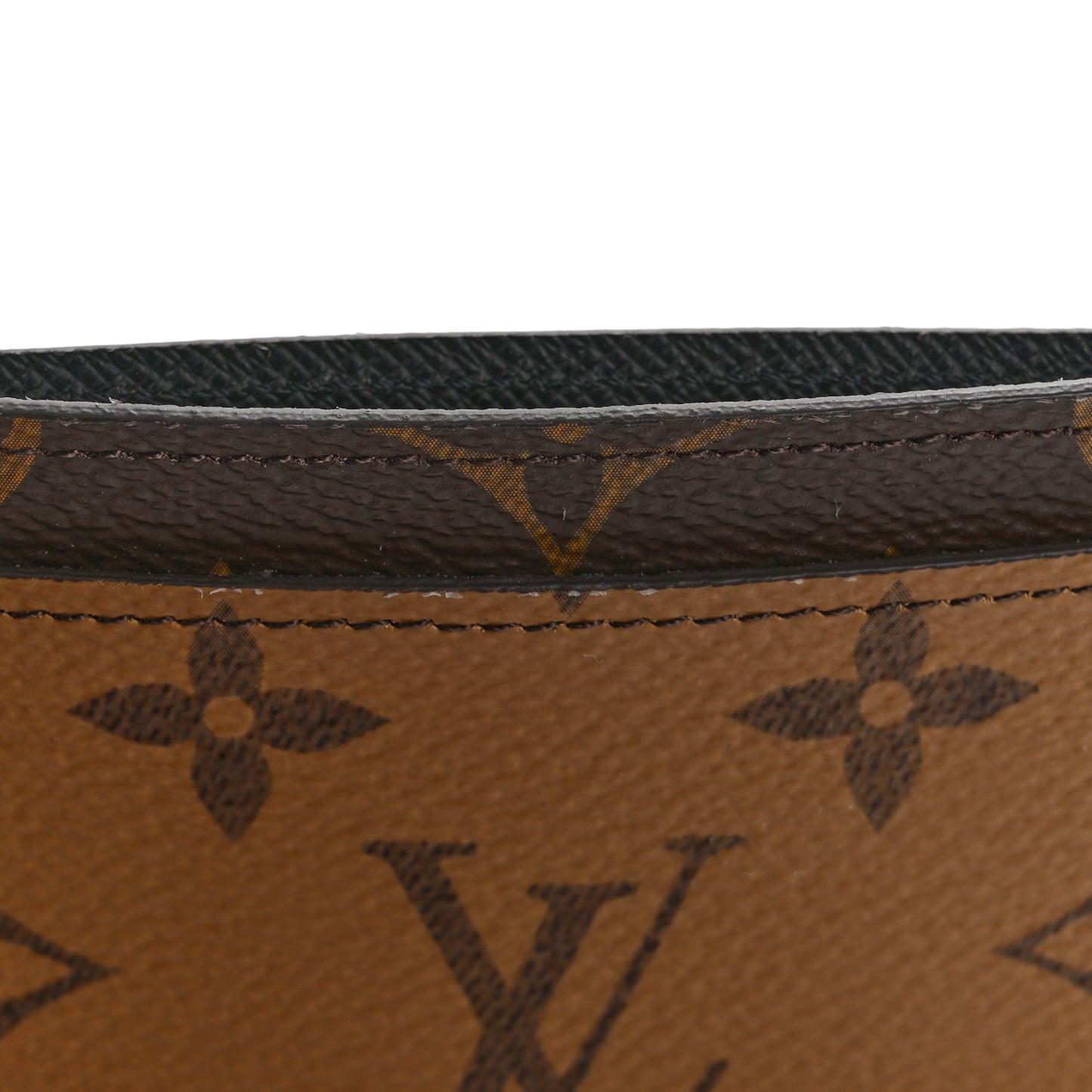 Reverse Monogram Card Holder