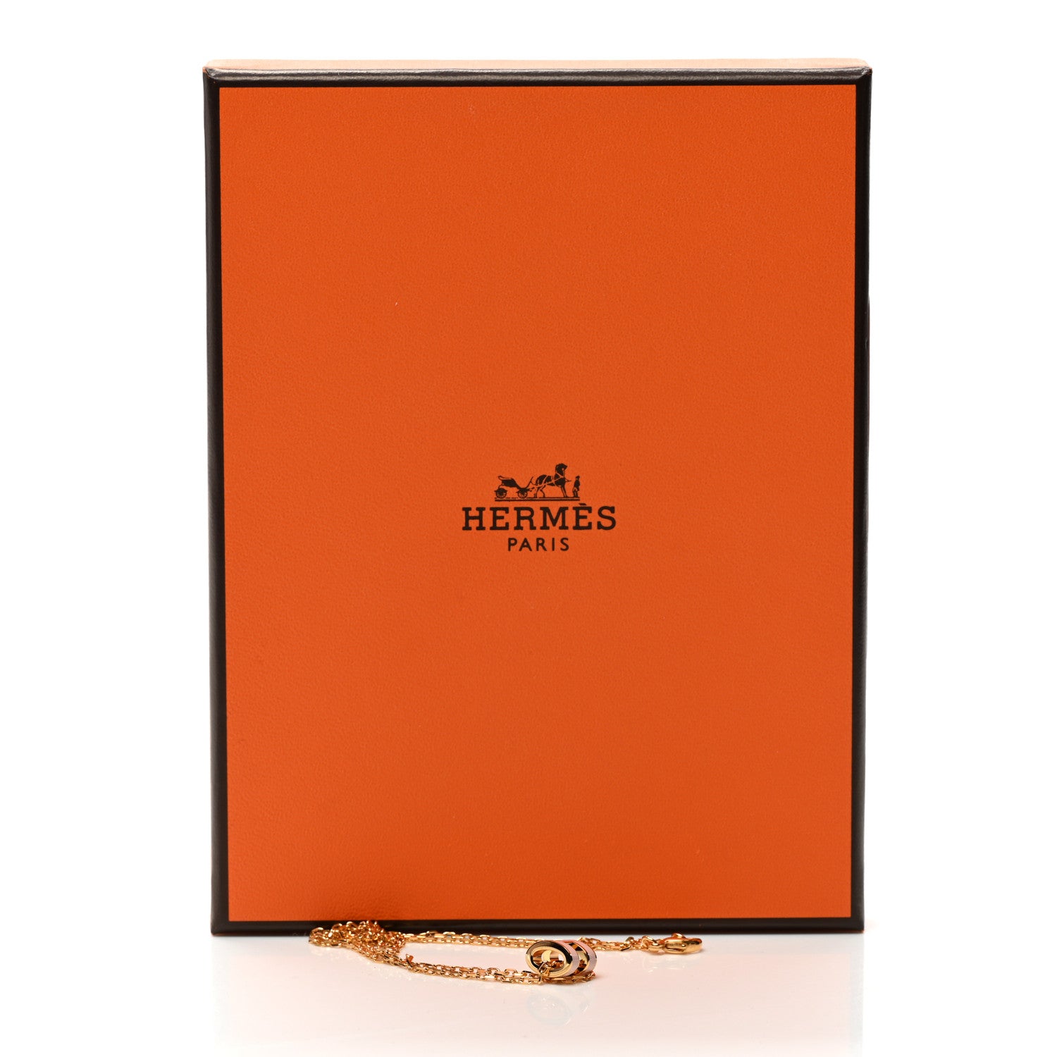 Hermes Lacquered Rose Gold Mini Pop H Pendant Necklace Rose Dragee 7 of 7