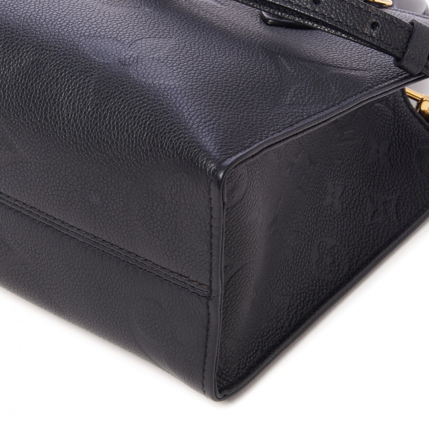 Louis Vuitton Empreinte Monogram Giant Onthego PM Black 5 of 8