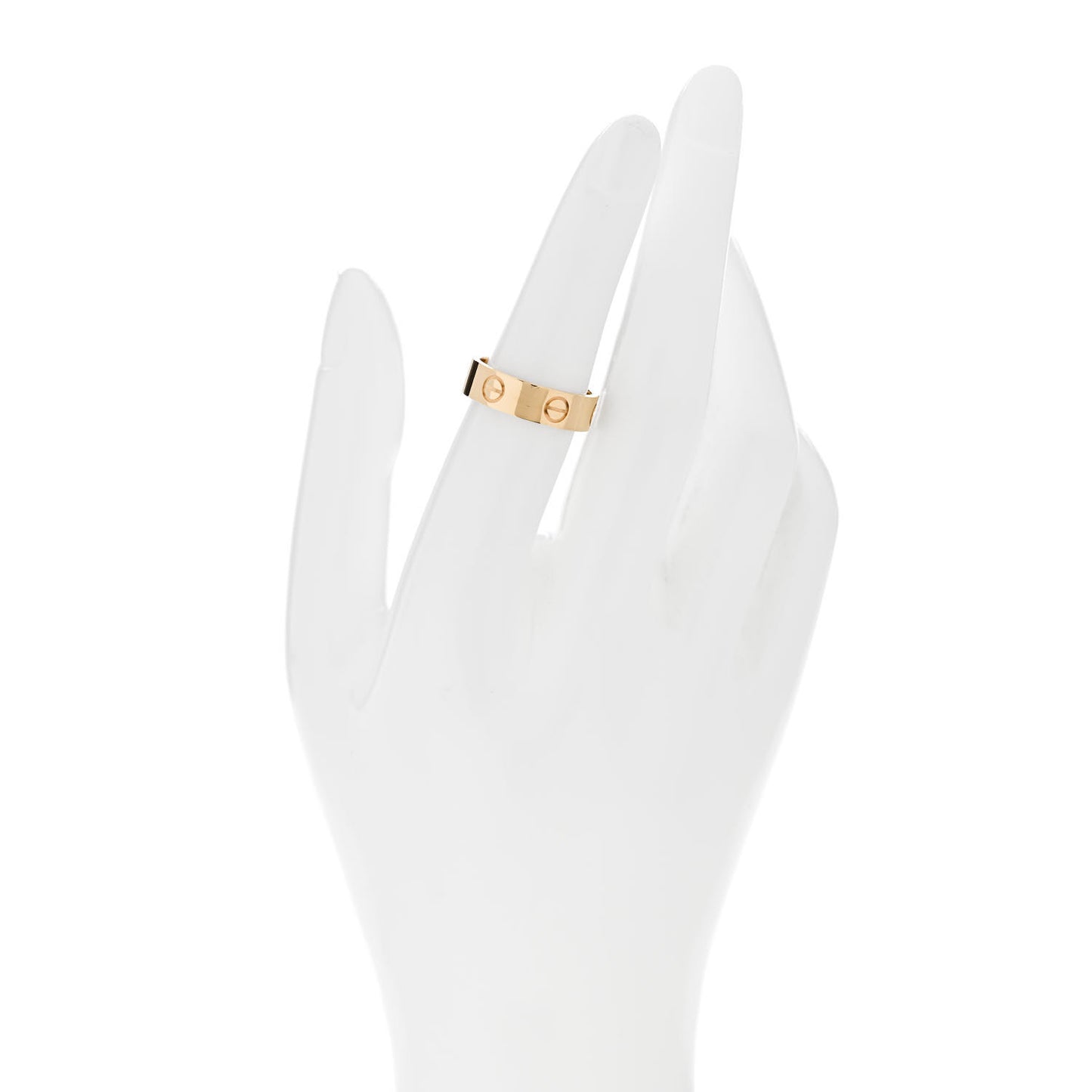 18K Yellow Gold 5.5mm LOVE Ring 50 5.25