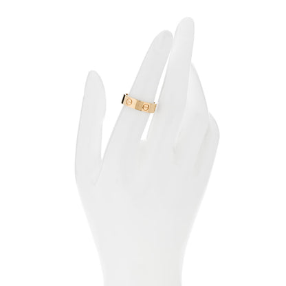 Cartier 18K Yellow Gold 5.5mm LOVE Ring 50 5.25 2 of 6