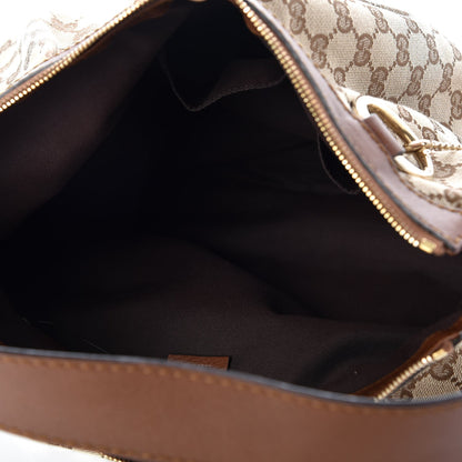 Gucci Monogram Medium Sukey Hobo Brown 5 of 7