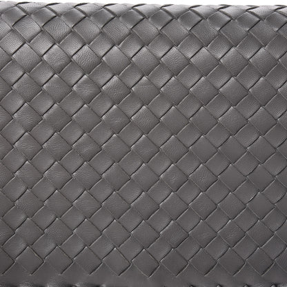 Bottega Veneta Nappa Intrecciato Dahlia Clutch Crossbody Light Grey 9 of 14