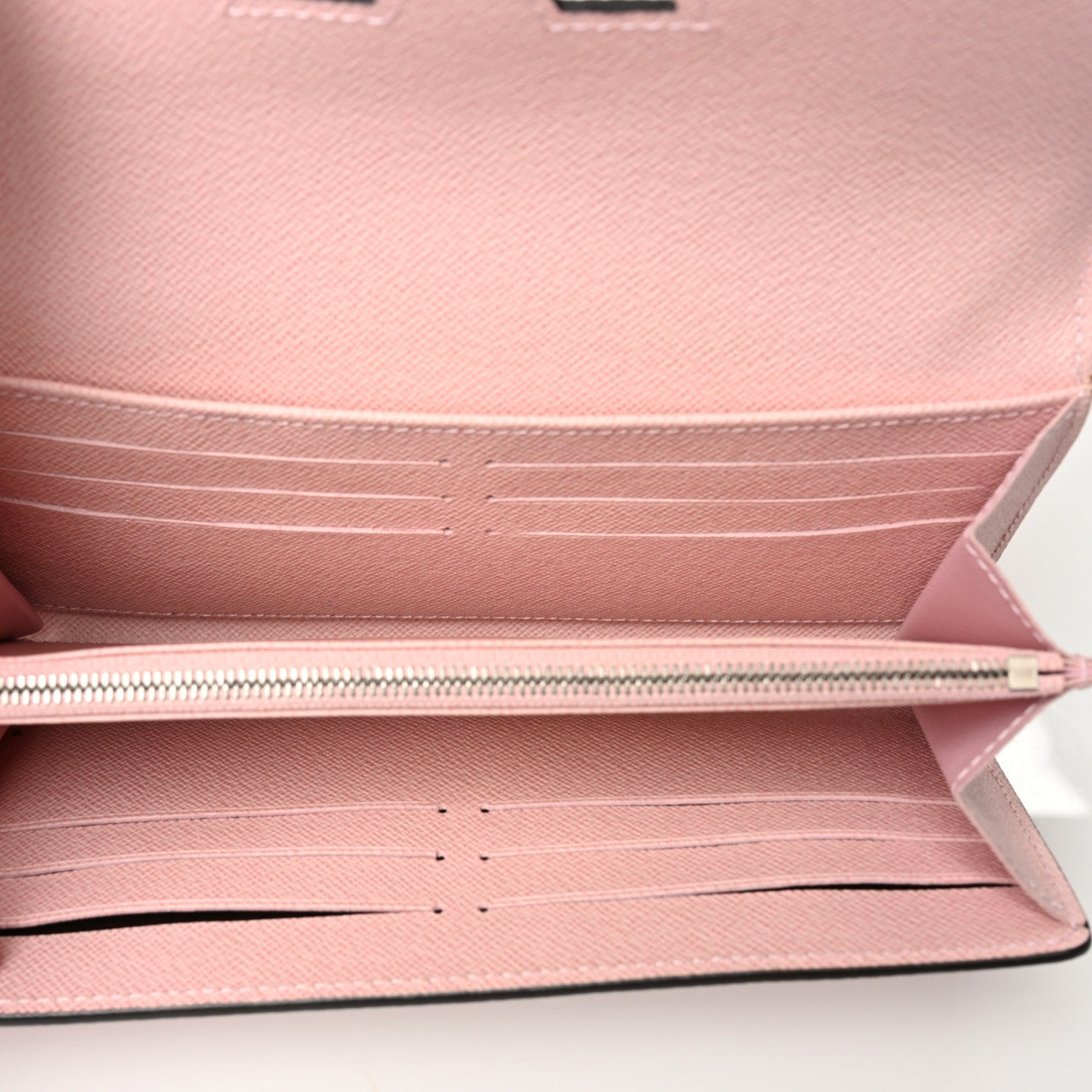 Epi Twist Wallet Rose Ballerine