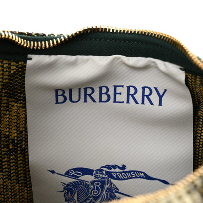 Burberry Canvas Peg Medium Duffle Bag Ivy 6 of 11