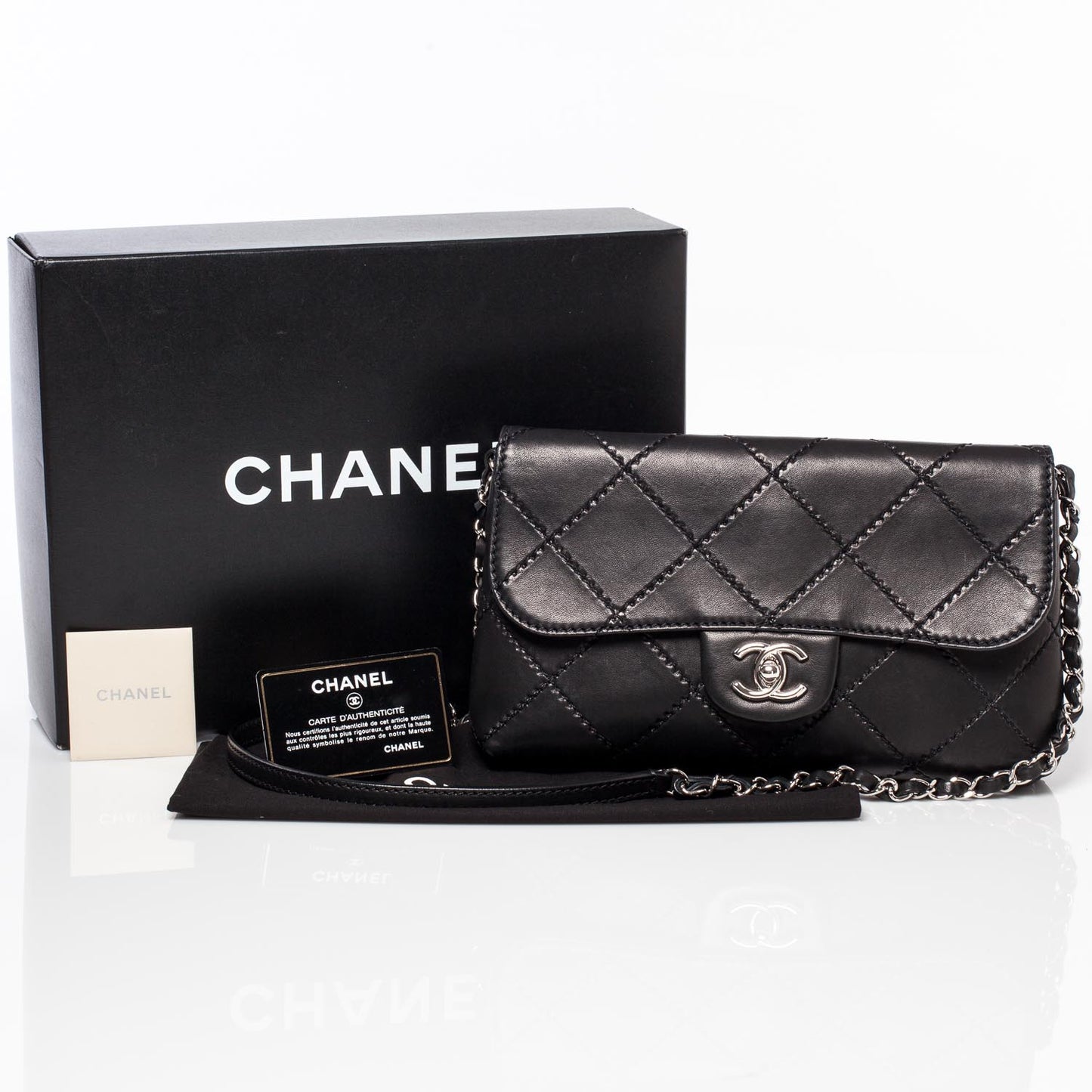 Lambskin Orient Express Flap Black