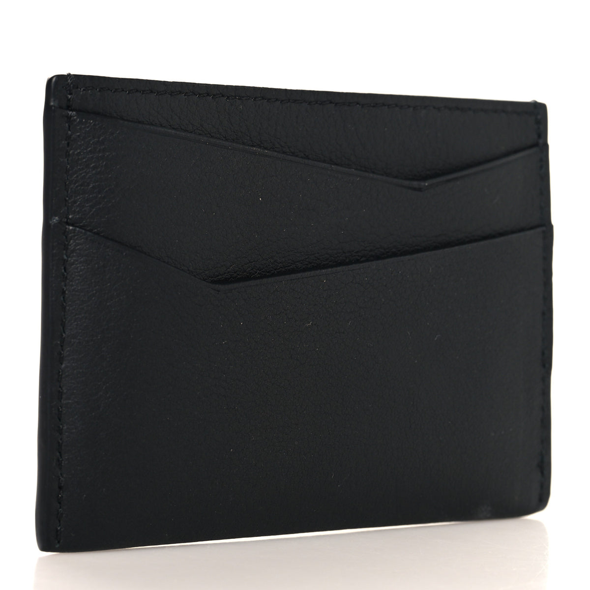 Loewe Calfskin Puzzle Card Holder Black 3 of 8