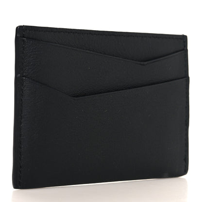 Loewe Calfskin Puzzle Card Holder Black 3 of 8
