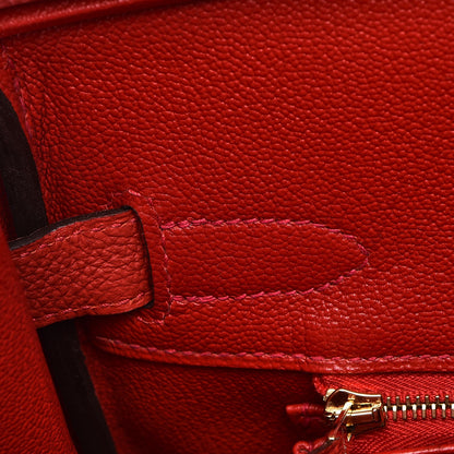 Hermes Togo Birkin 30 Geranium 13 of 31