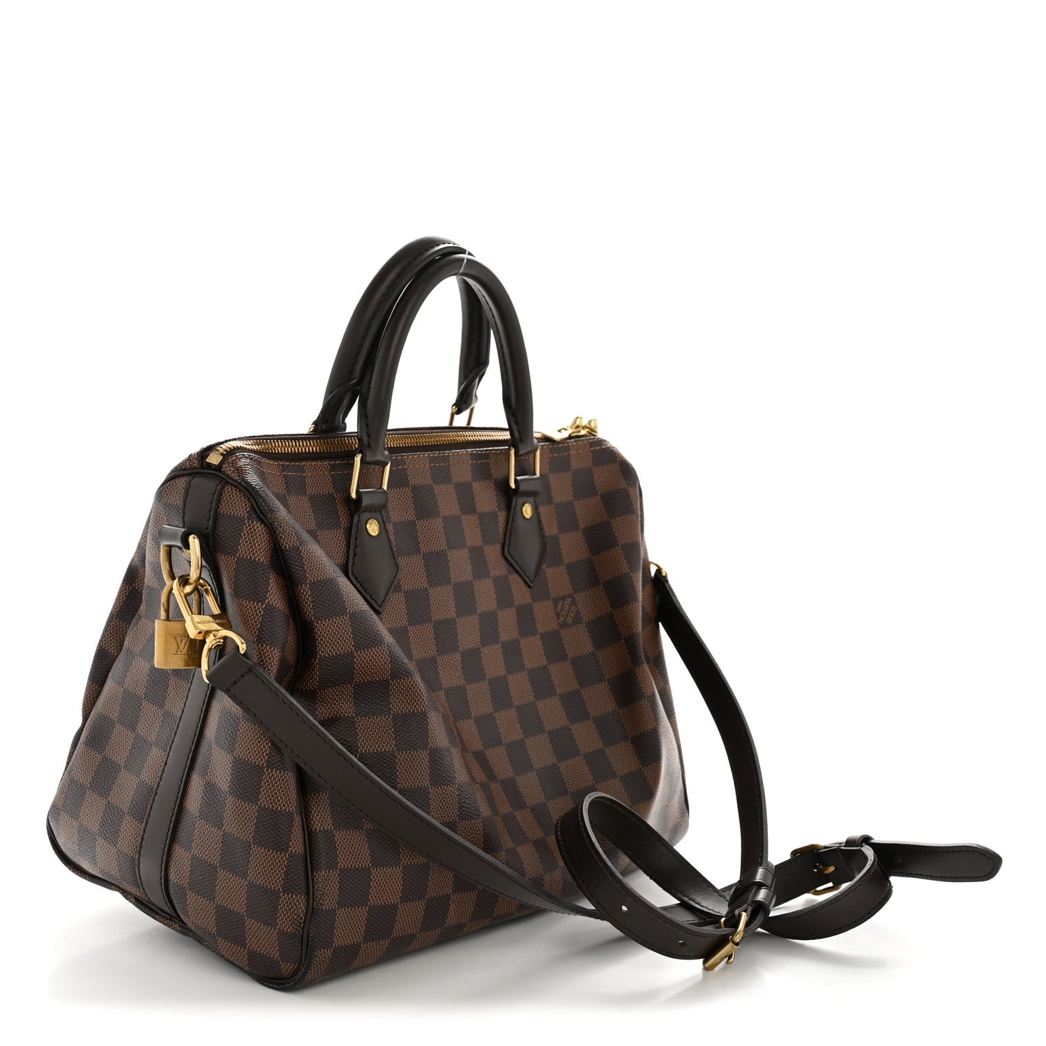 Louis Vuitton Damier Ebene Speedy Bandouliere 30 3 of 15