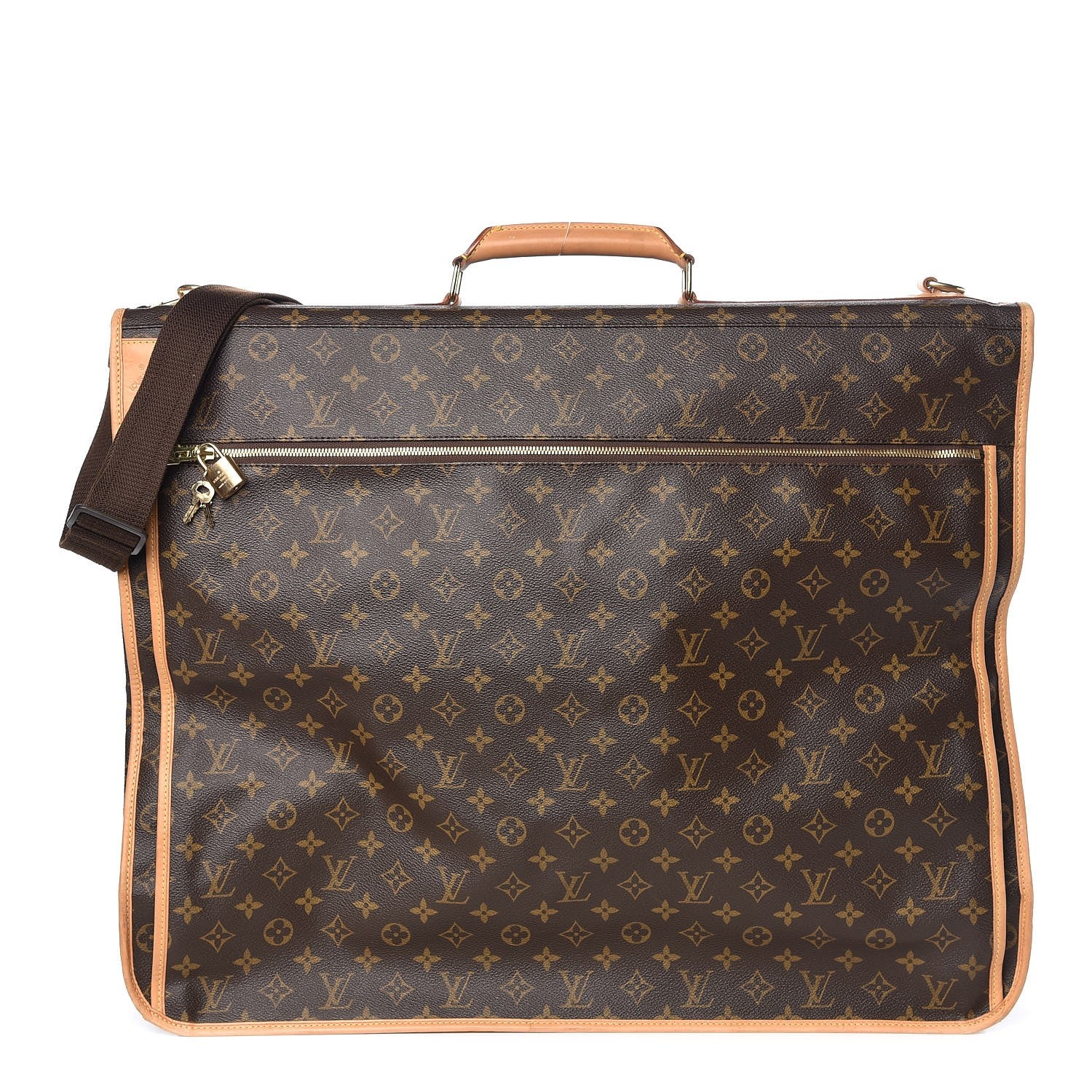 Louis Vuitton Monogram Garment Bag 5 Hangers 1 of 8