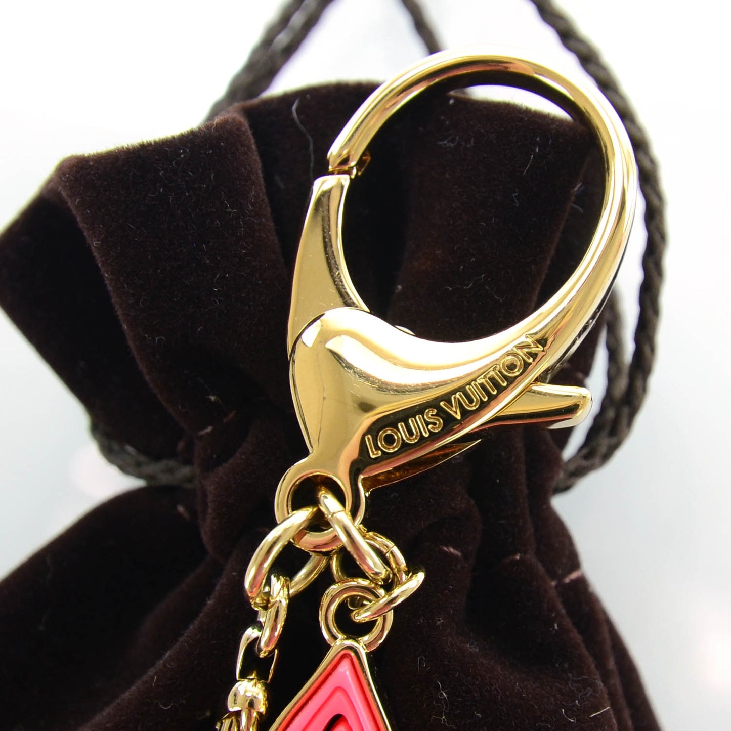 Resin Naif Bag Charm Jaune Passion