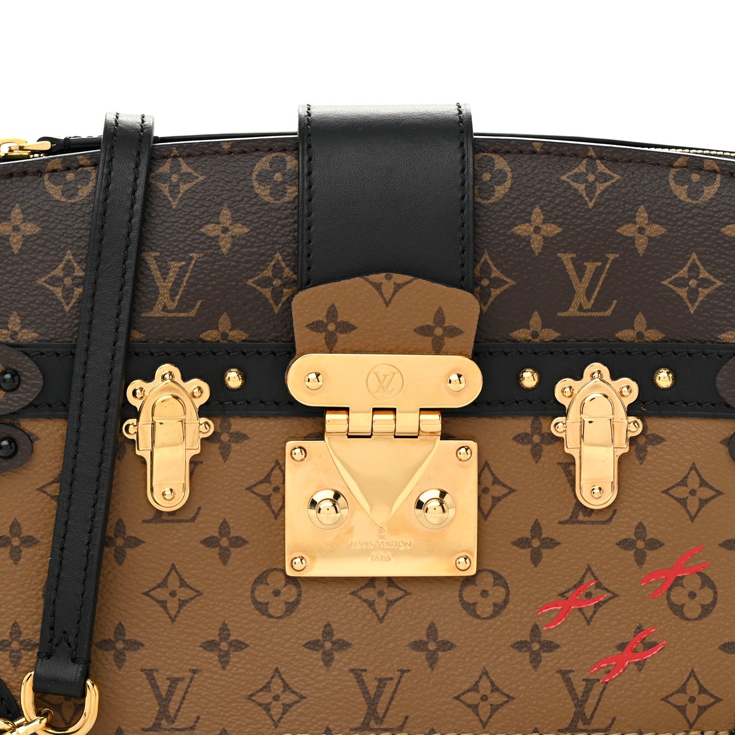 Louis Vuitton Reverse Monogram Trunk Clutch 7 of 9