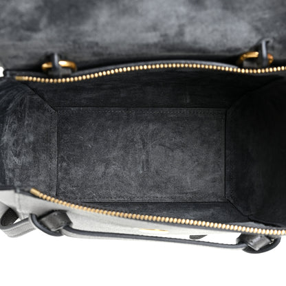 Celine Baby Grained Calfskin Micro Belt Bag Grey 5 of 12