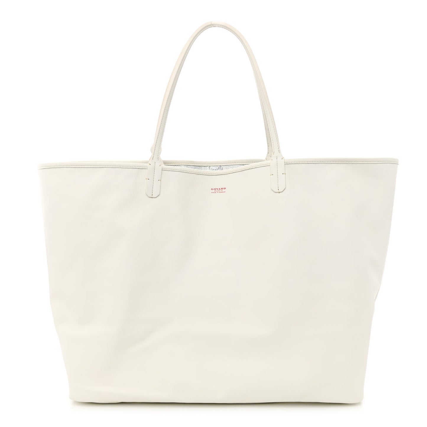Goyardine Reversible Anjou GM White