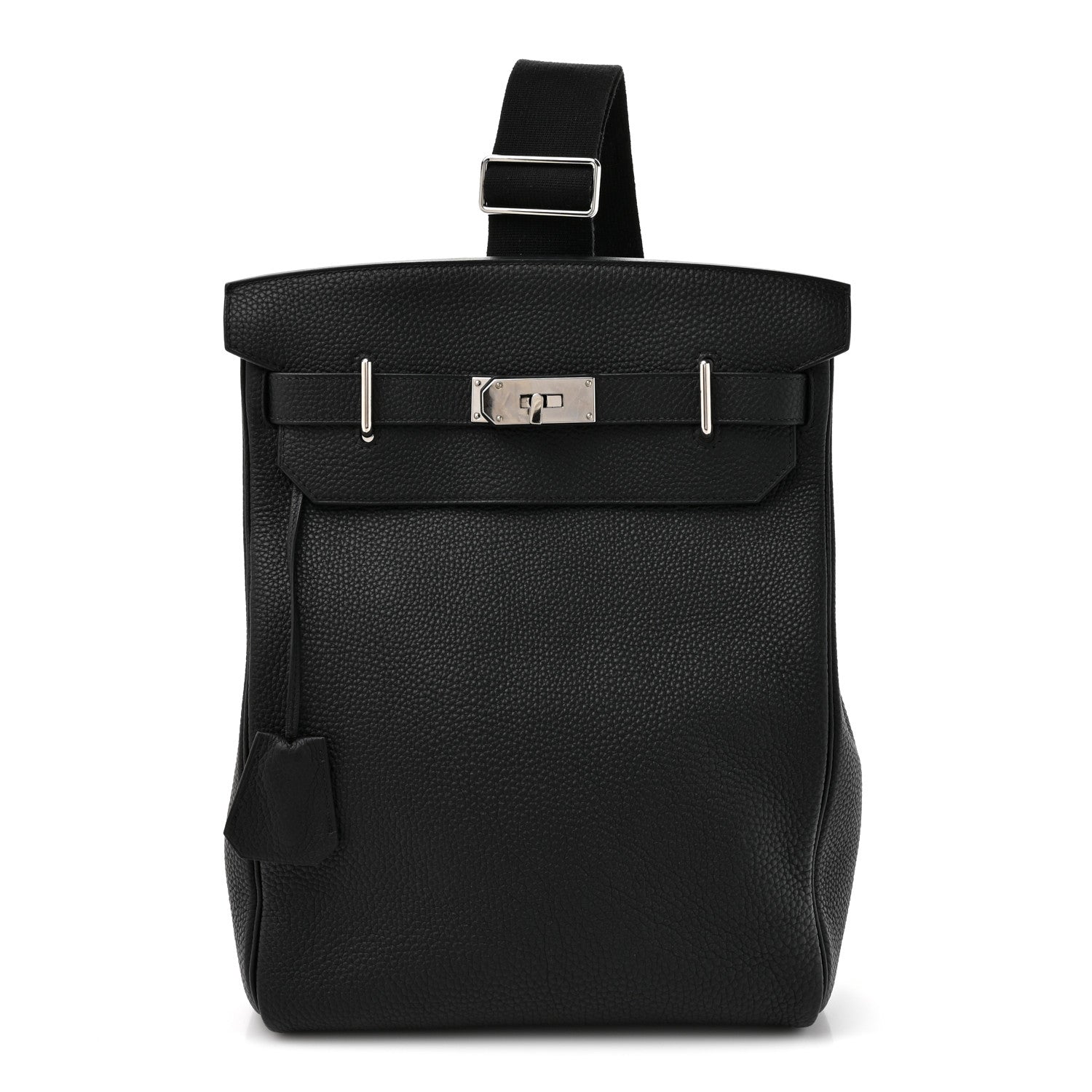 Hermes Togo Hac a Dos GM Backpack Black 1 of 9