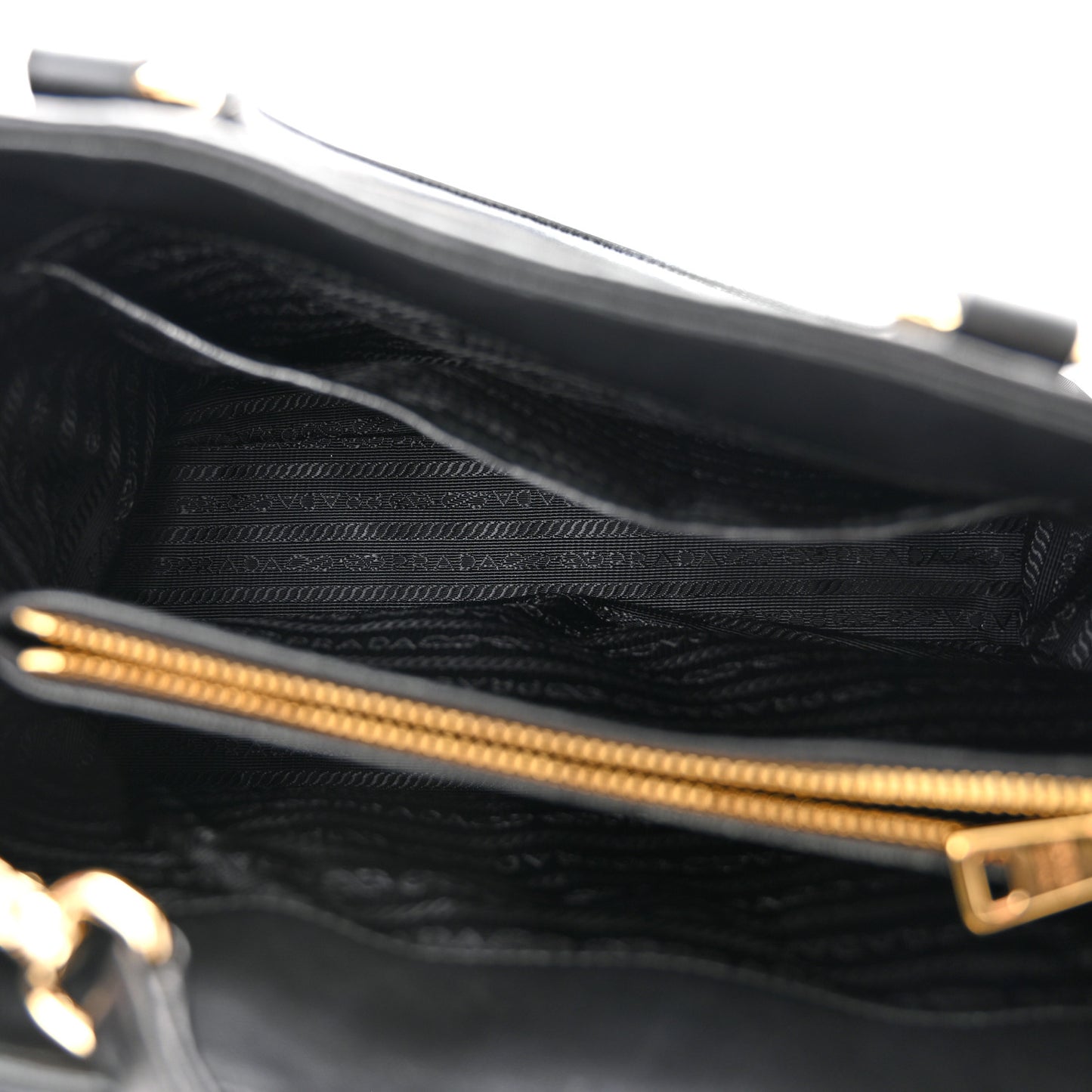 Tessuto Nylon Gaufre Small Tote Black