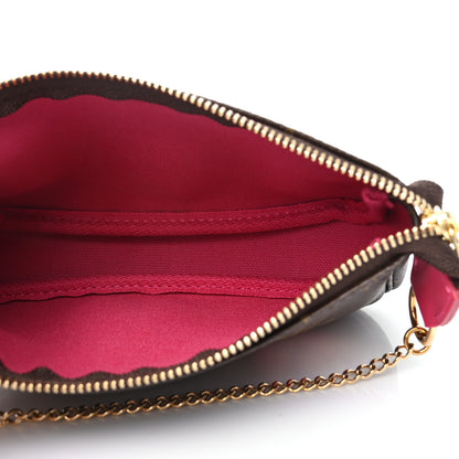 Louis Vuitton Monogram 2020 Christmas Animation Roller Coaster Mini Pochette Accessories Pivoine 5 of 7