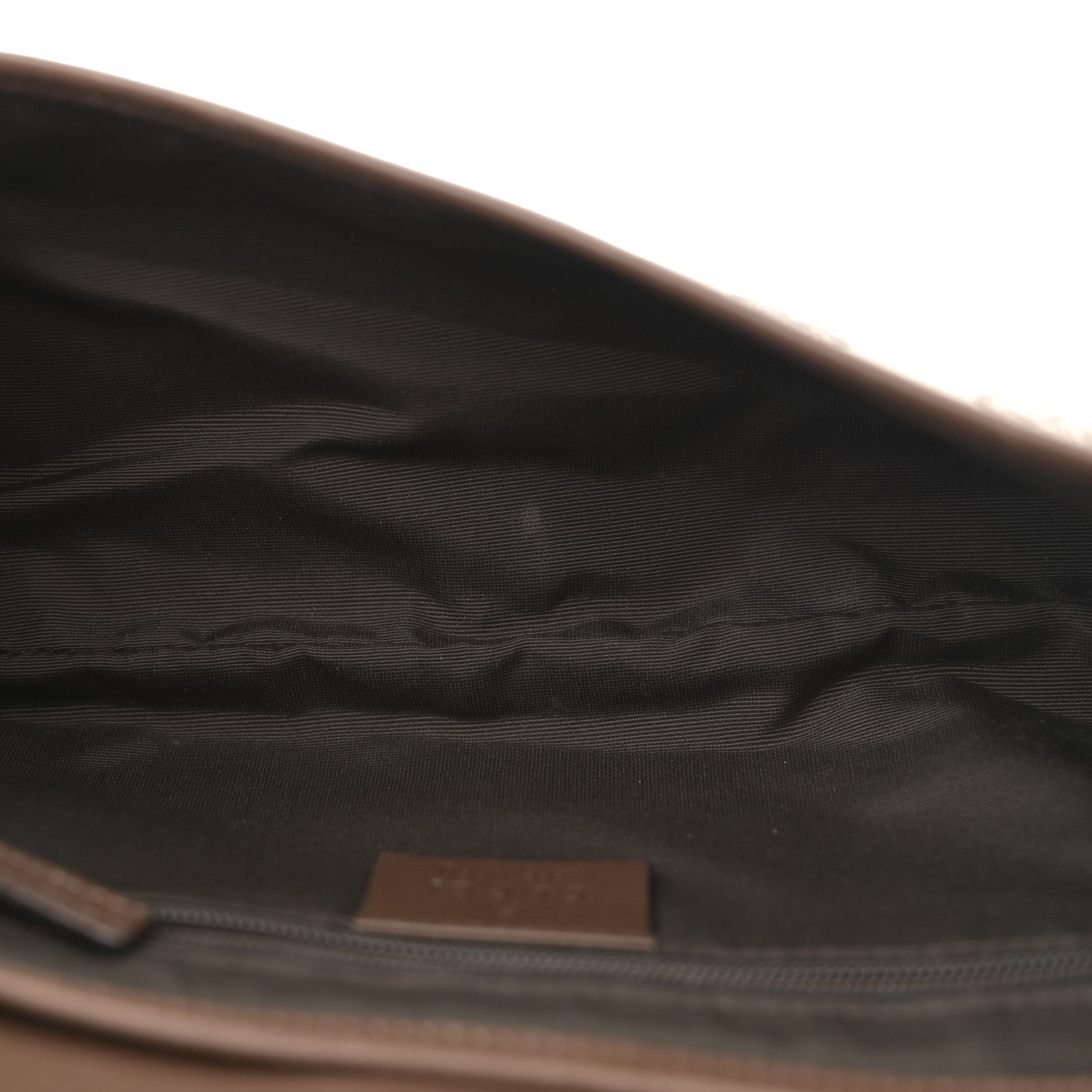 Gucci Monogram Jackie O Flap Bag Brown 5 of 13