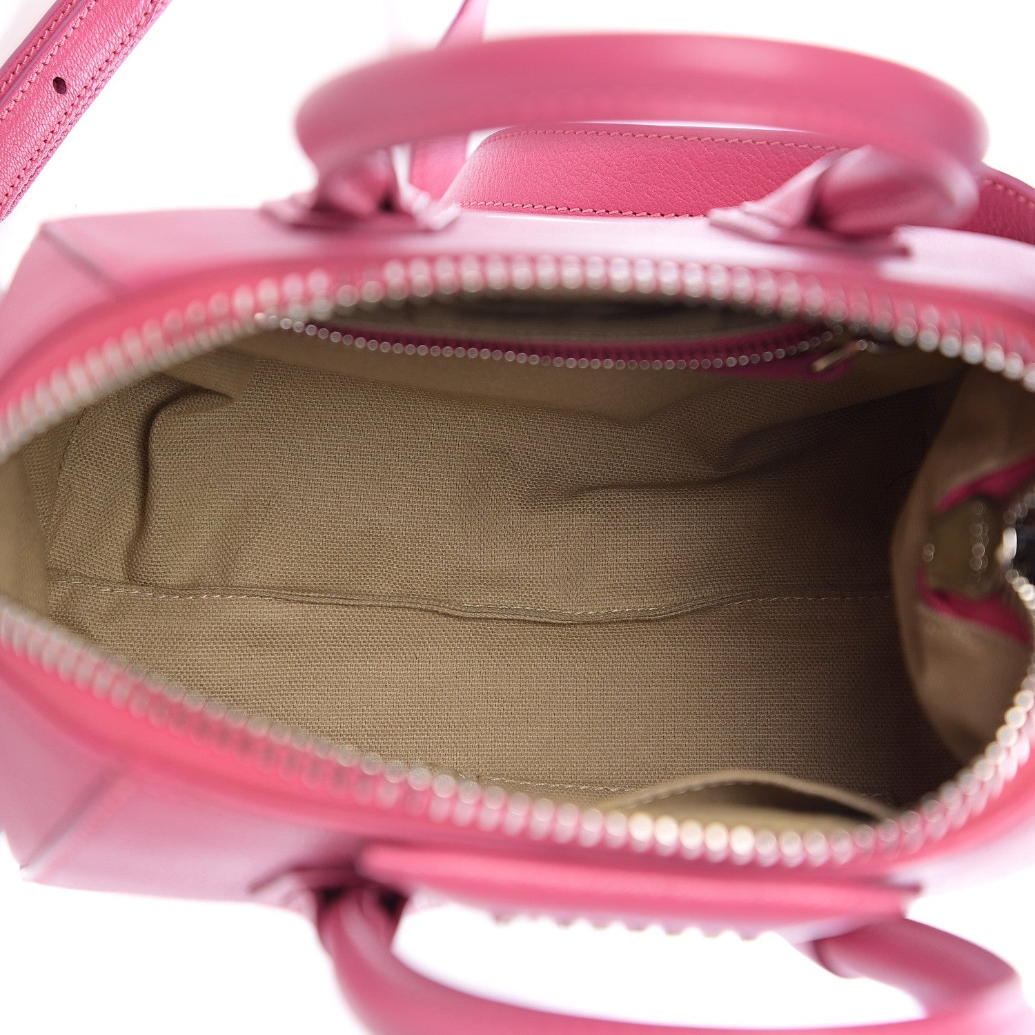 Givenchy Sugar Goatskin Mini Antigona Fushia 4 of 9