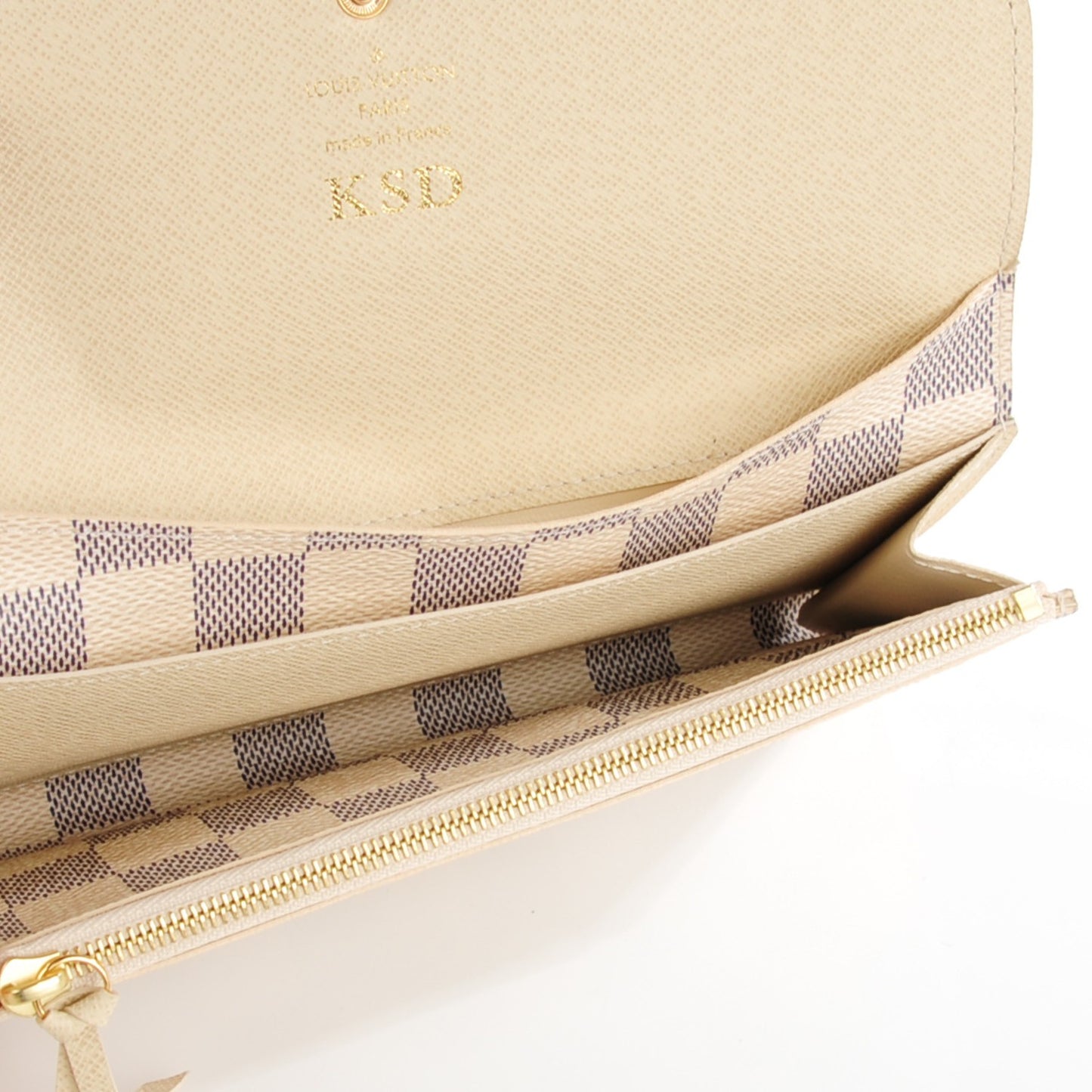 Damier Azur Emilie Wallet