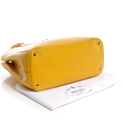 Prada Saffiano Lux Parabole Tote Mimosa 4 of 10
