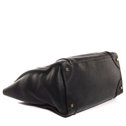 Celine Smooth Calfskin Medium Luggage Black 4 of 9