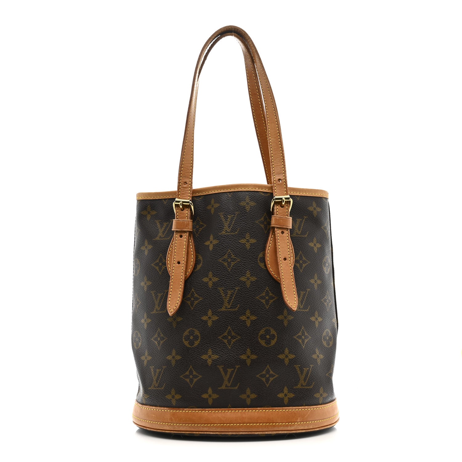 Louis Vuitton Monogram Petit Bucket 23 1 of 15