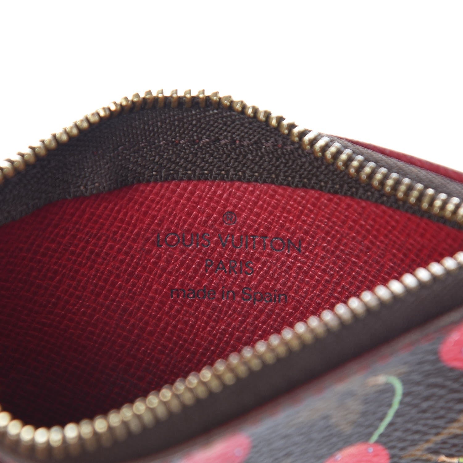 Louis Vuitton Monogram Cerises Key Pouch 6 of 7