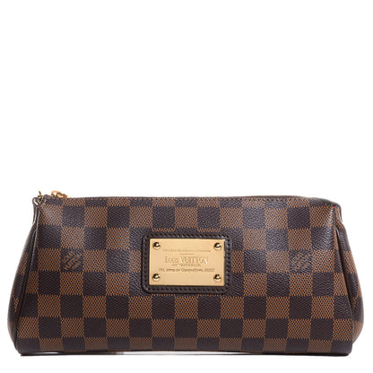 Louis Vuitton Damier Ebene Eva Clutch 1 of 8