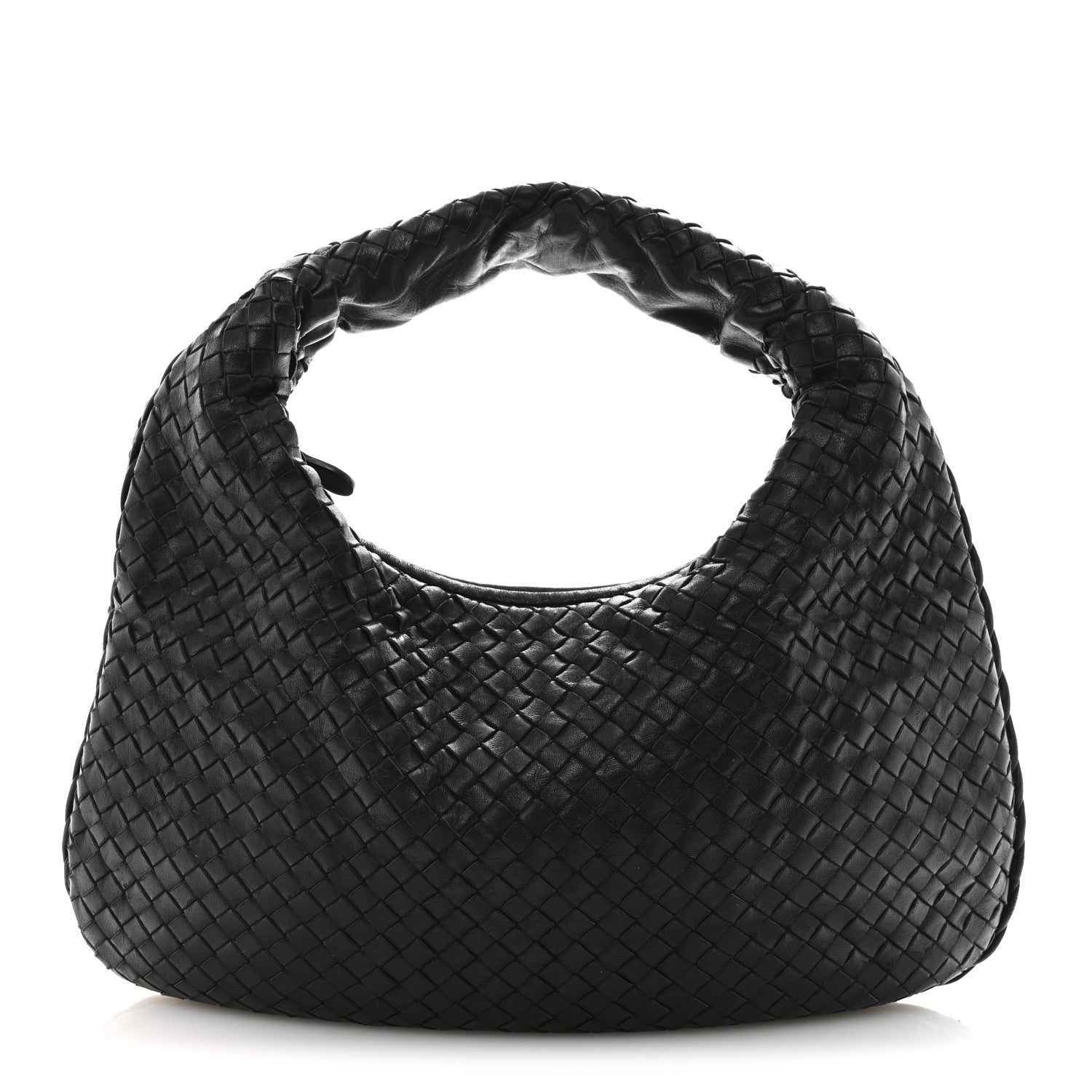 Bottega Veneta Nappa Intrecciato Medium Veneta Hobo Black 1 of 12