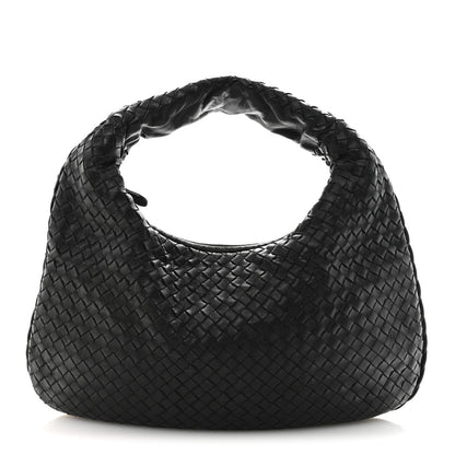 Bottega Veneta Nappa Intrecciato Medium Veneta Hobo Black 1 of 12
