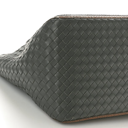 Bottega Veneta Nappa Intrecciato Snakeskin Tote Gray 11 of 13