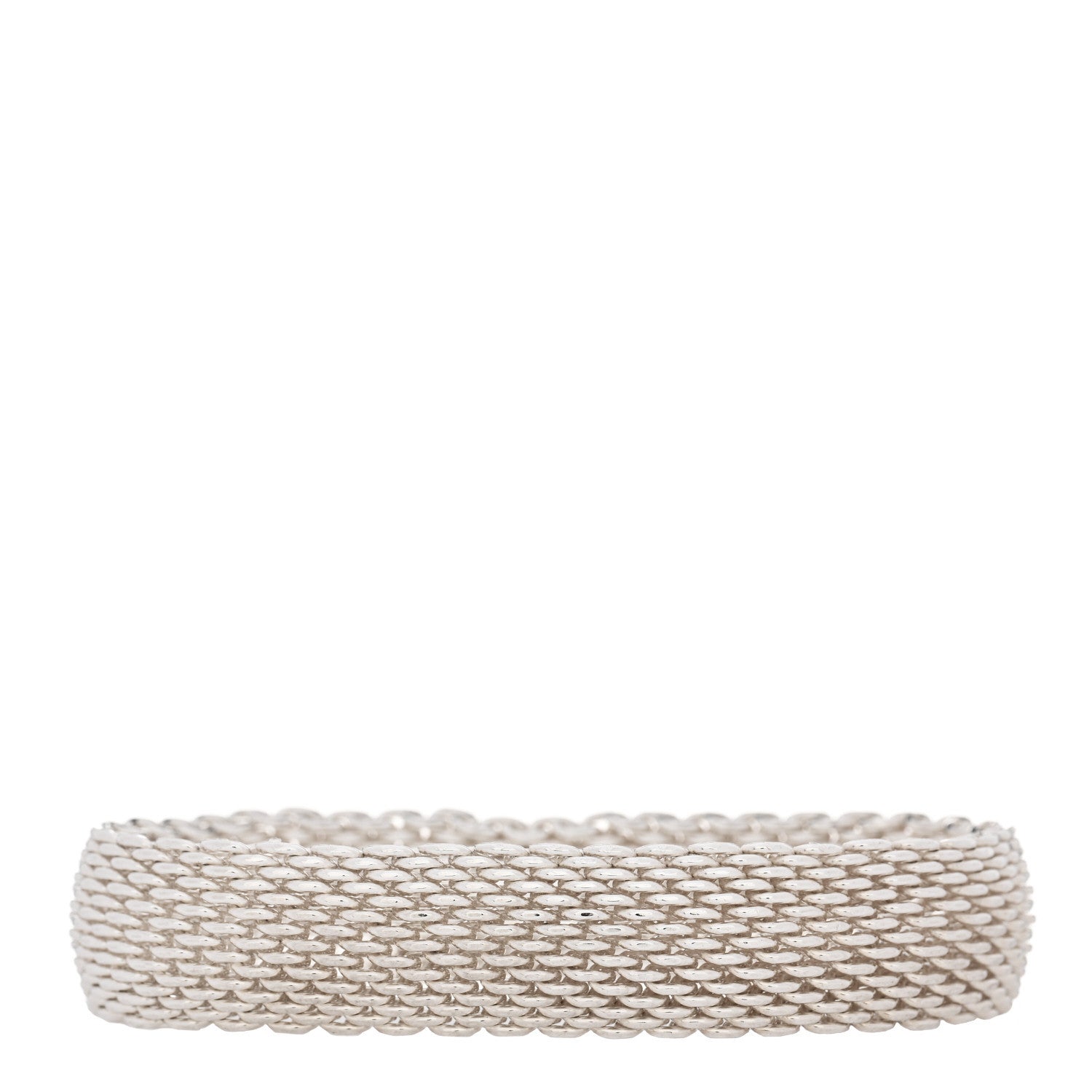 Tiffany Sterling Silver Somerset Mesh Bracelet 1 of 3