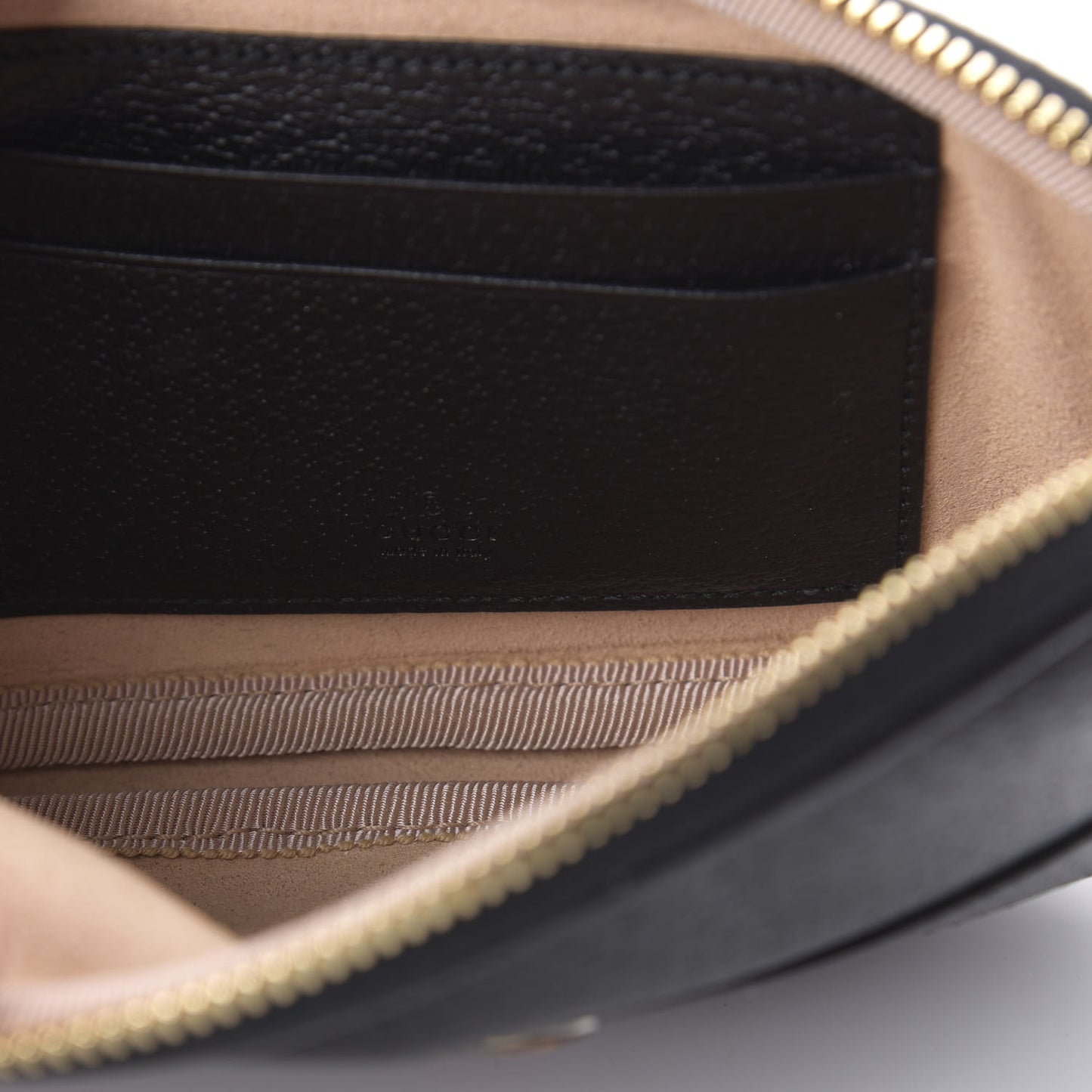 Grained Calfskin Ophidia Belted iPhone Case 85 34 Black