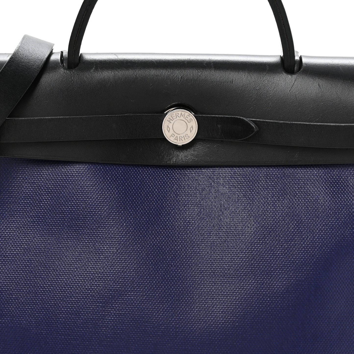 Toile H Berline Vache Hunter Herbag Zip PM 31 Bleu Saphir Black