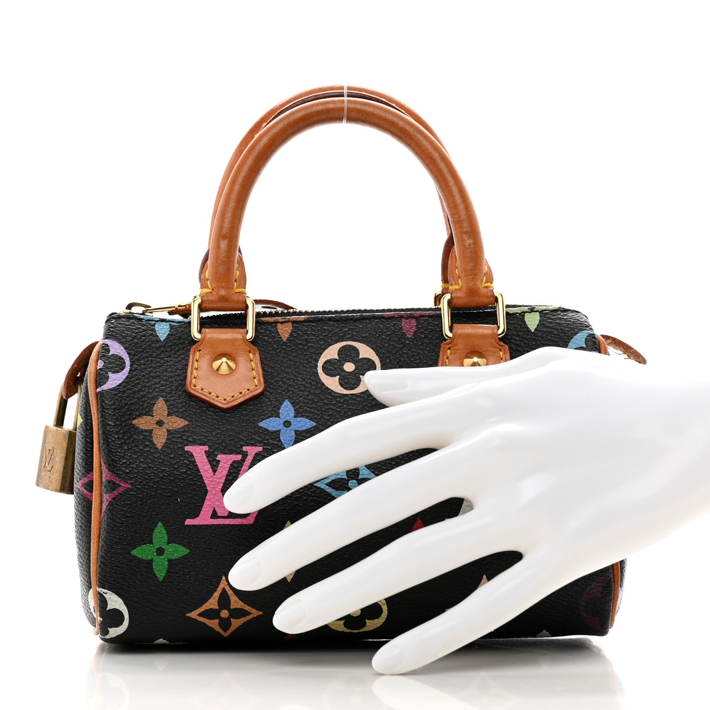 Monogram Multicolor Mini Sac HL Speedy Black