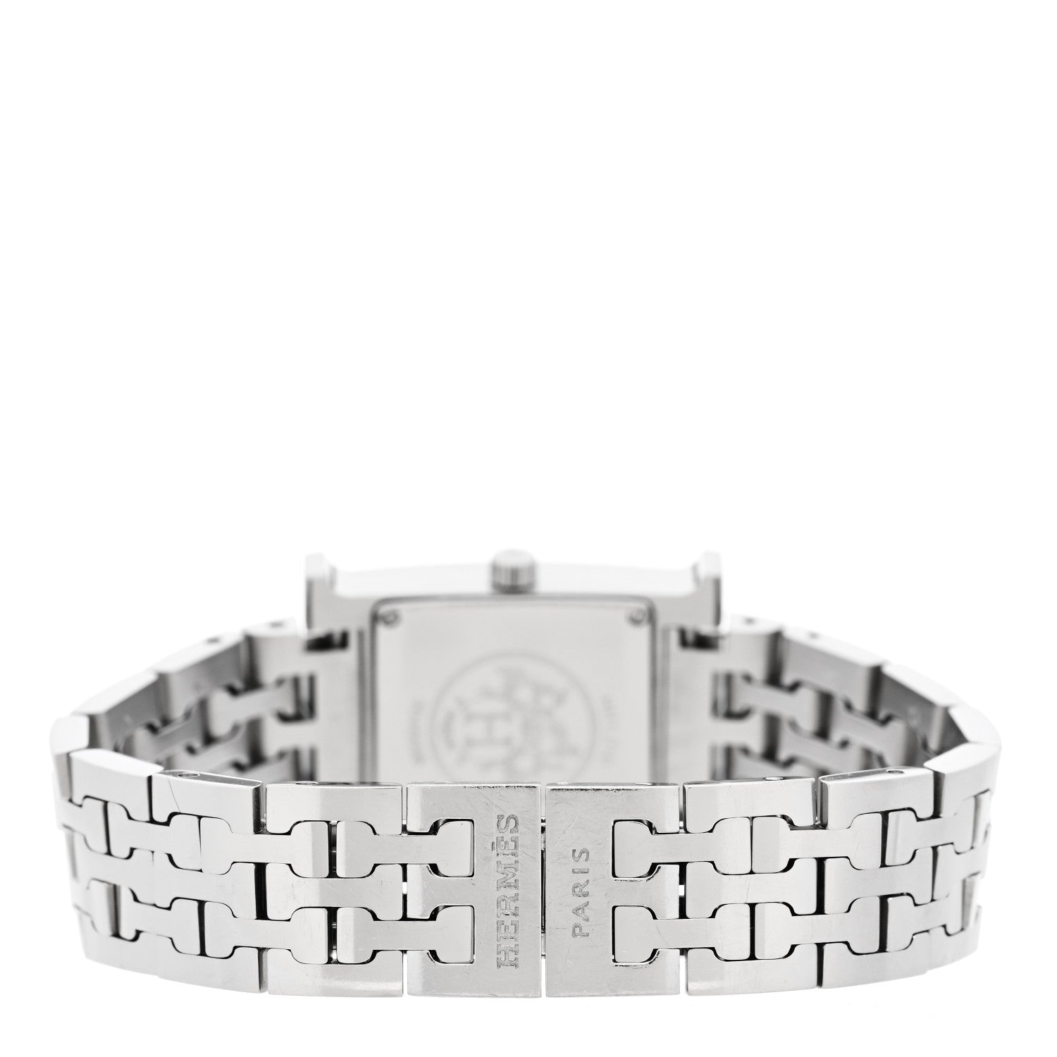 Hermes Stainless Steel 21mm Heure H Hour Quartz Watch 3 of 5