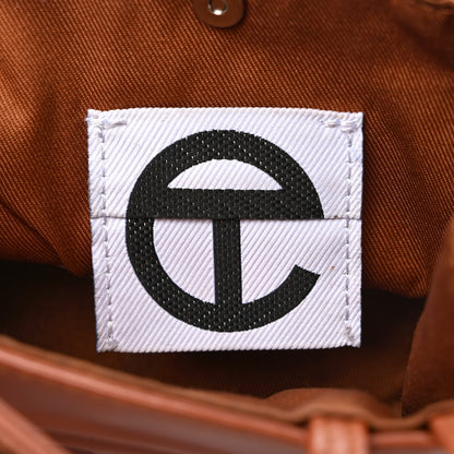 Telfar Vegan Leather Small Shopping Bag Tan 6 of 10