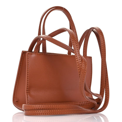 Telfar Vegan Leather Small Shopping Bag Tan 3 of 11