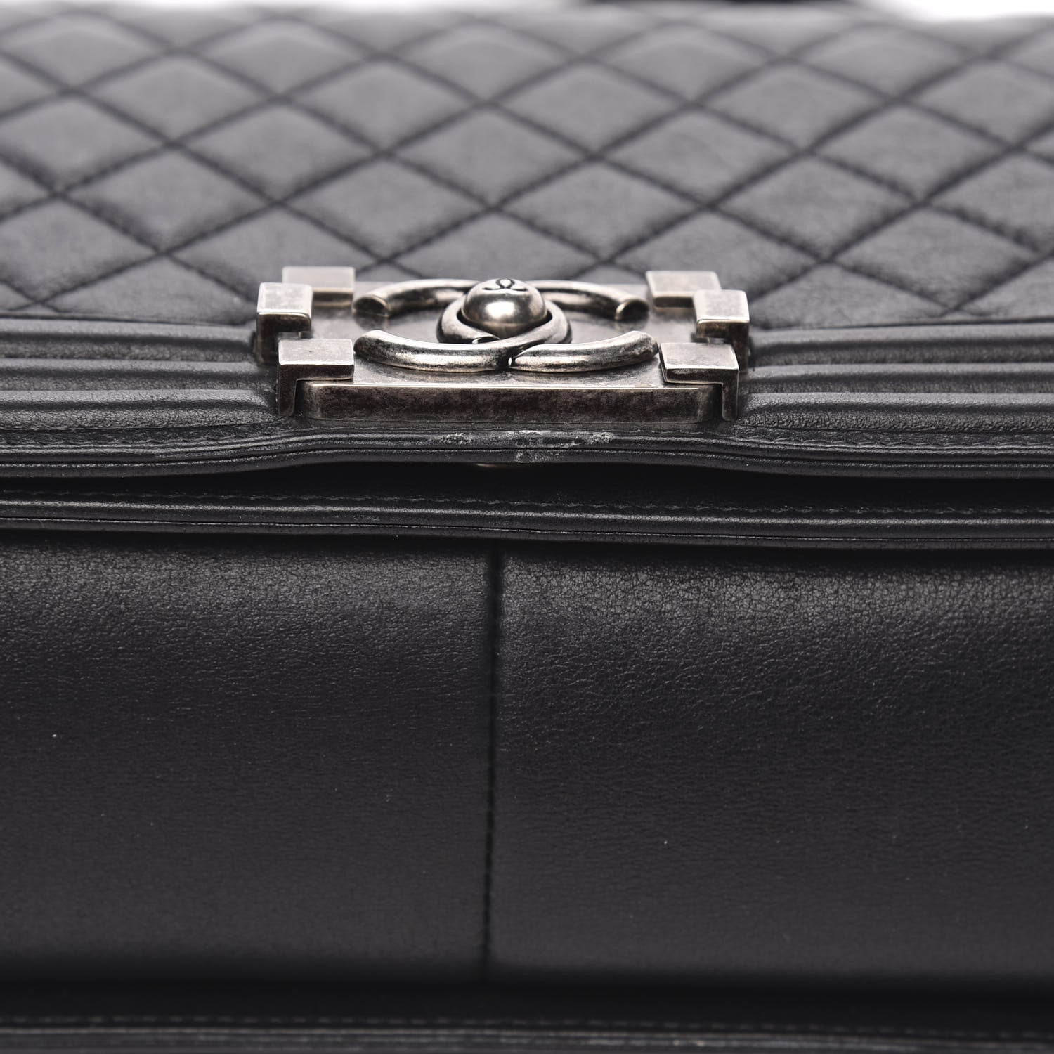 Chanel Calfskin Quilted New Medium Boy Flap Black 10 of 14