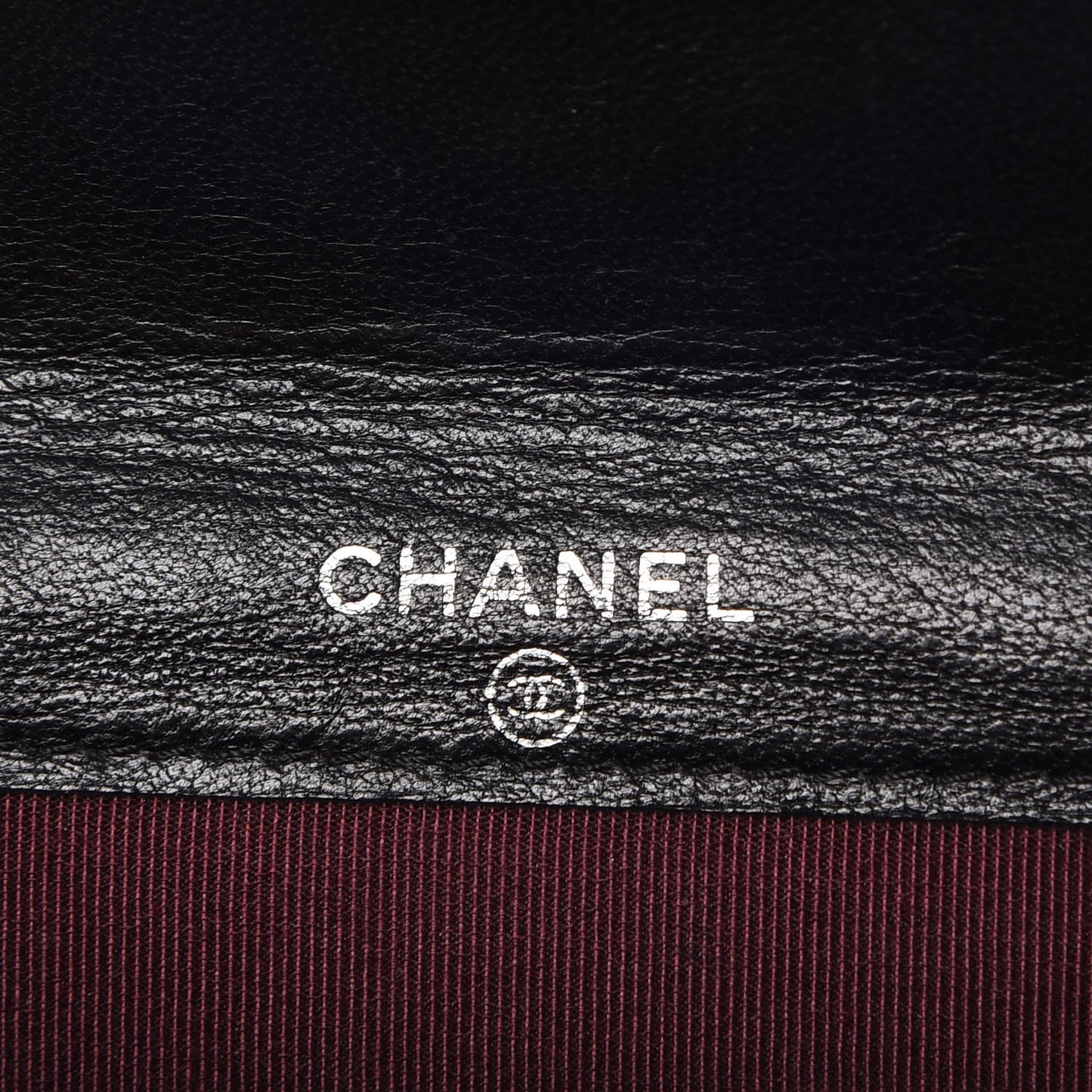Lambskin Quilted Flap Card Holder Wallet Black