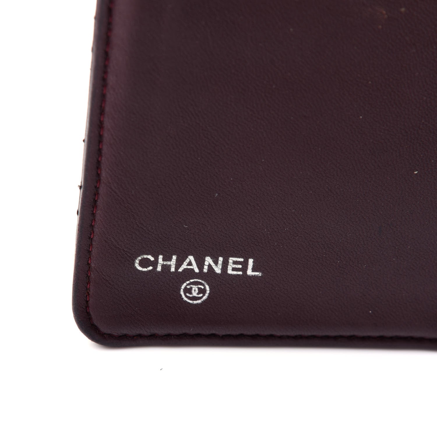 Chanel Lambskin Quilted Yen Wallet Black 6 of 15