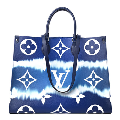 Louis Vuitton Monogram Escale Onthego GM Blue 1 of 5