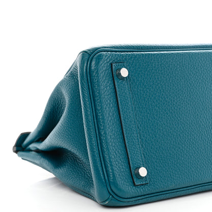 Hermes Togo Birkin 30 Bleu Izmir 9 of 12